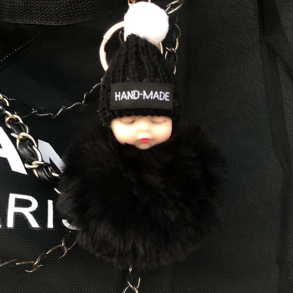 Absolutely Adorable Sleeping Baby Key Chain - Picture 3 of 8